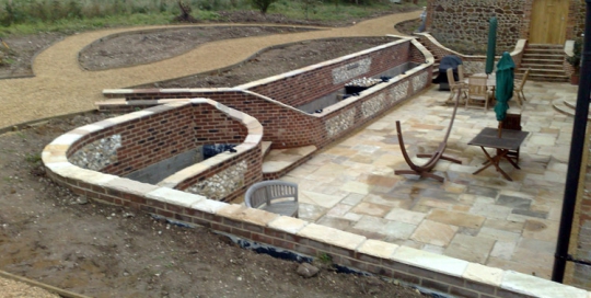 Groundworks and construction