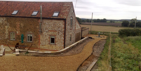 Groundworks and construction