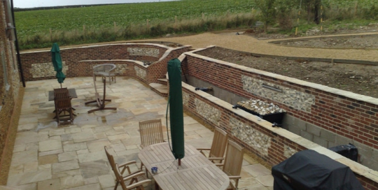 Groundworks and construction