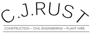 CJ Rust Plant Hire Logo